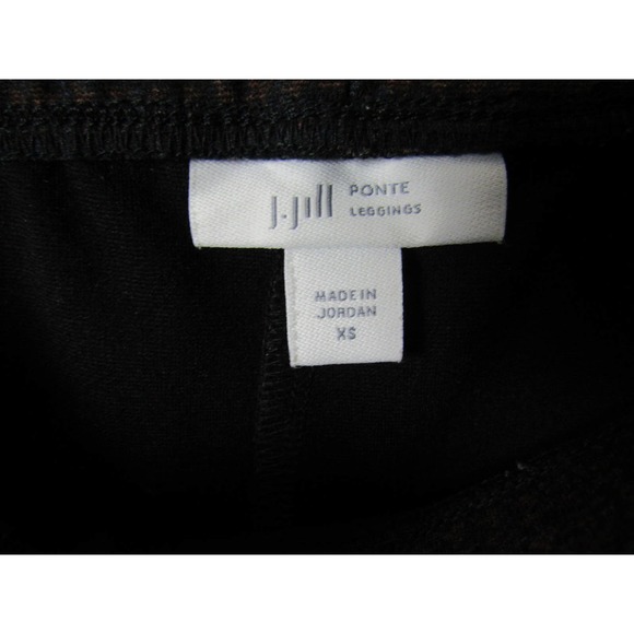 J. Jill Women Pointe Blue & Red Plaid XS Leggings - Picture 5 of 5